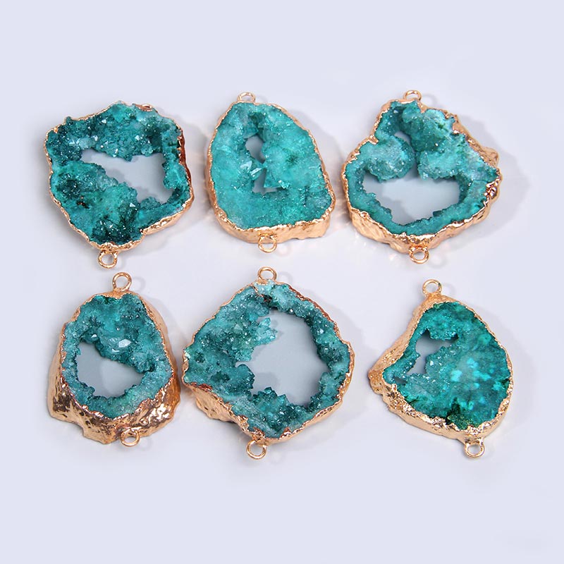 1PC Irregular Natural Agates For Women