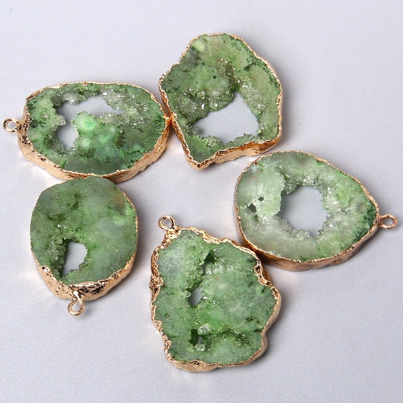 1PC Irregular Natural Agates For Women