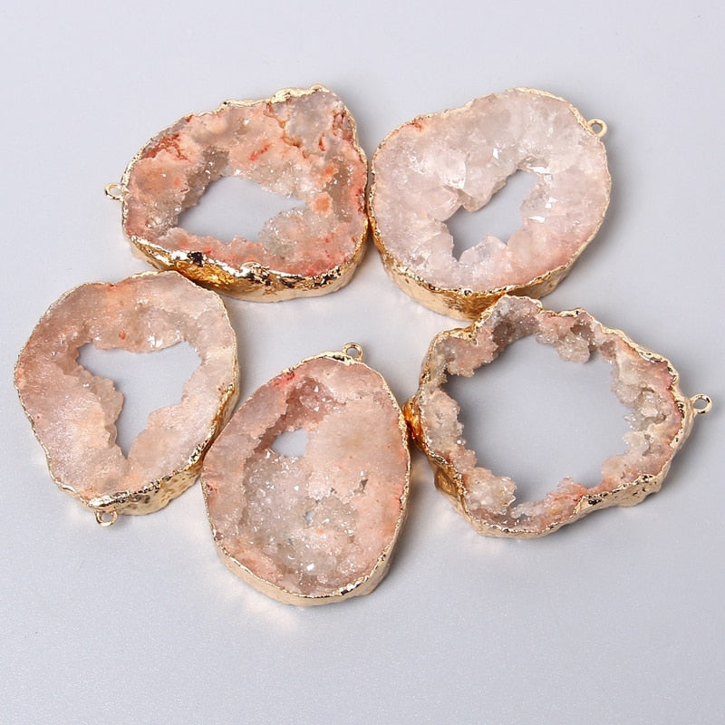 1PC Irregular Natural Agates For Women