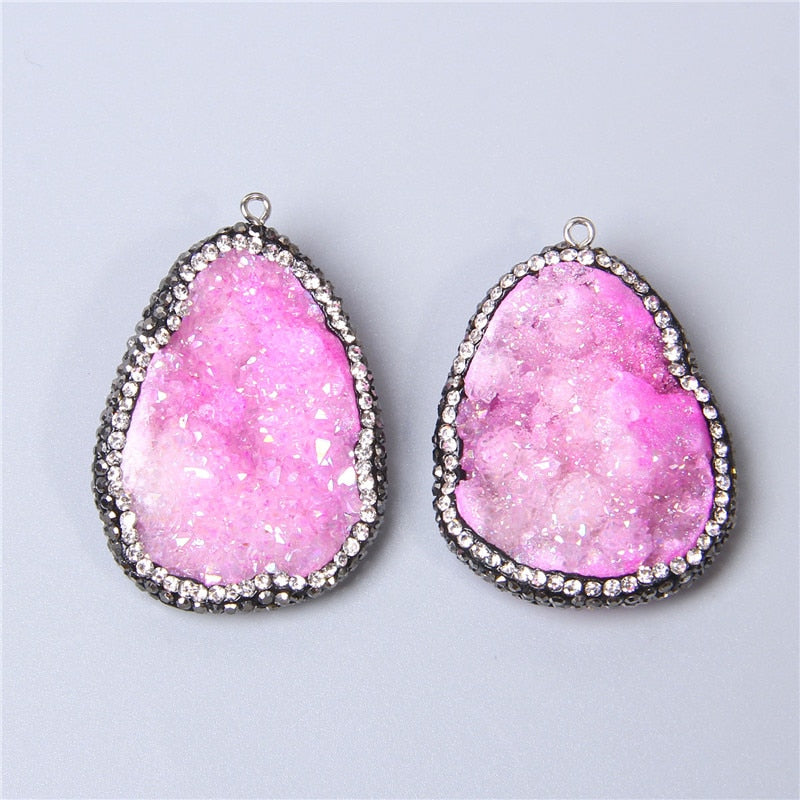 1PC Irregular Natural Agates For Women