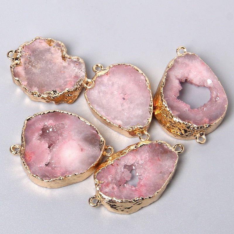 1PC Irregular Natural Agates For Women