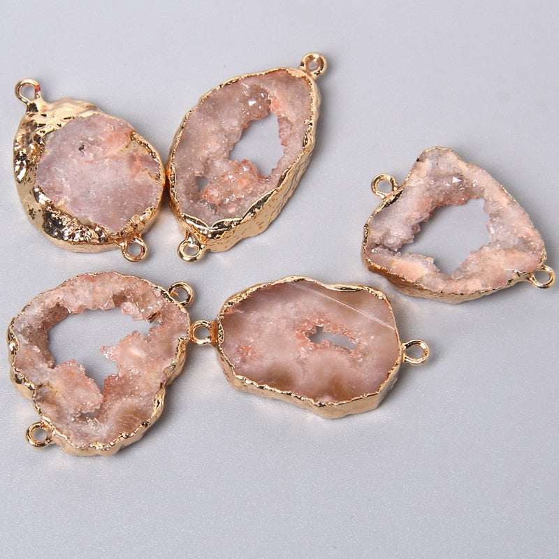 1PC Irregular Natural Agates For Women