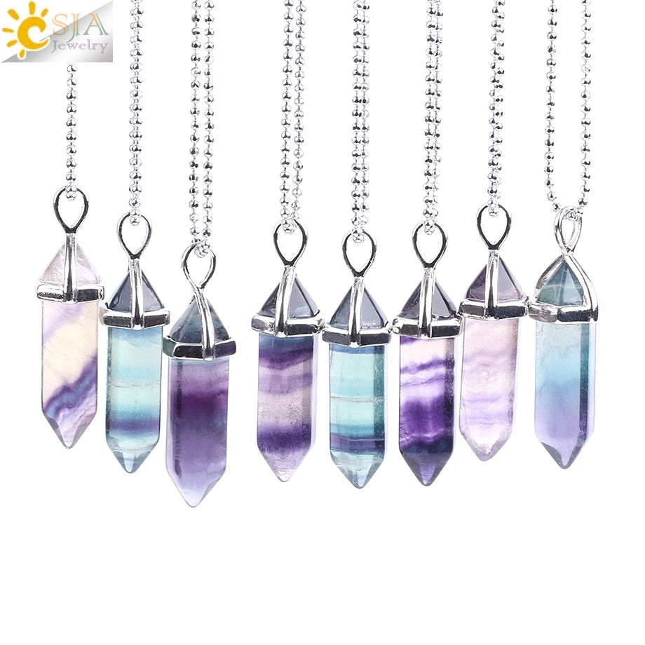 Crystals Necklaces Natural Gemstone for Women