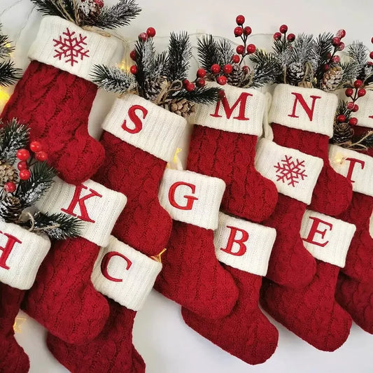 Schöne Socken für Weihnachten & Neujahr Dekoration.