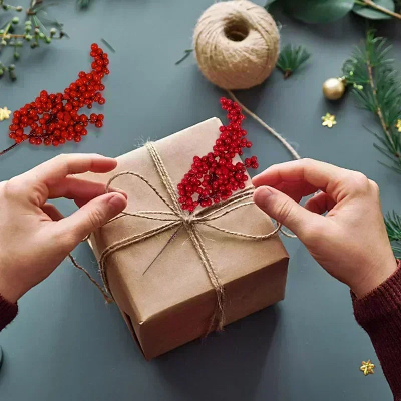 Künstliche Beeren zum Dekorieren einer Obstschale, Weihnachten & Neujahrs Geschenke.