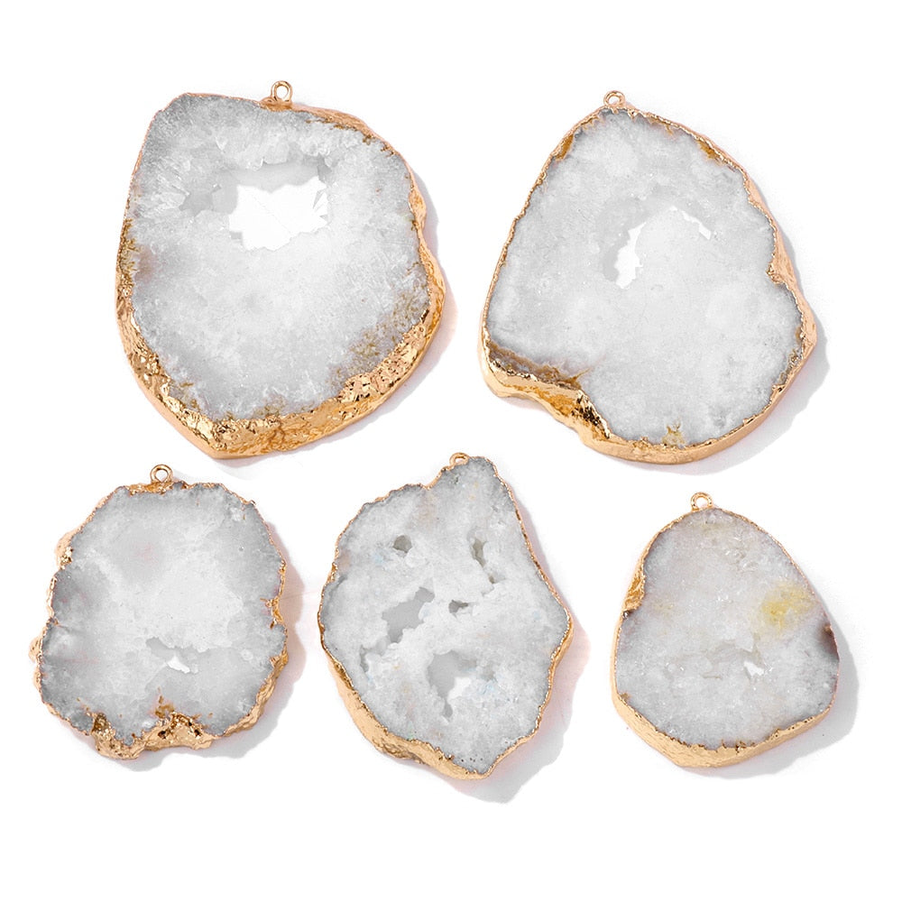 1PC Irregular Natural Agates For Women